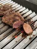 Colita de cuadril y vacío a la parrilla