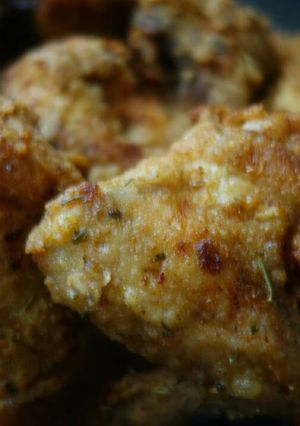 A picture of Homemade fried chicken.