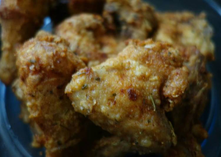 Homemade fried chicken