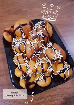 Foto resep 23. Bola Ubi Kopong Toping #BikinRamadanBerkesan #Selasa