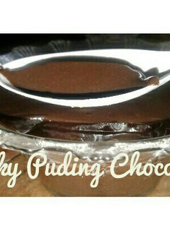 Foto resep Silky puding chocolate