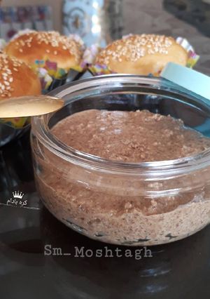 عکسی از دستور کره بادام
