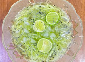 Foto resep Es Kuwut Melon Selasih🍈