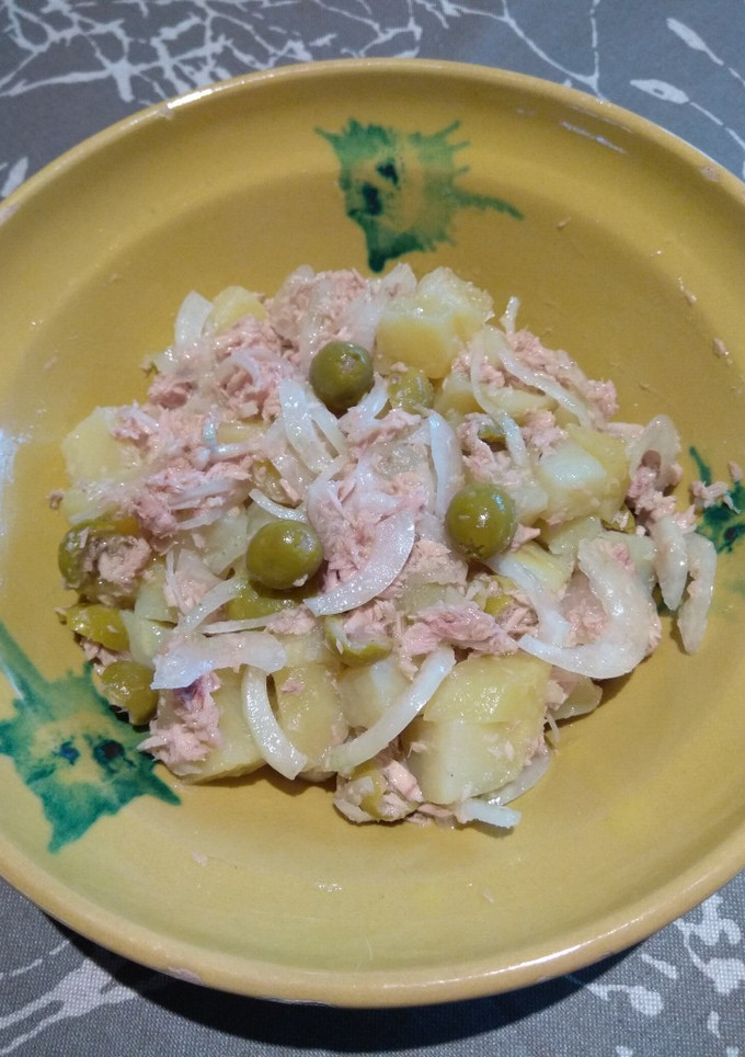 Una foto de Ensalada tibia de patata