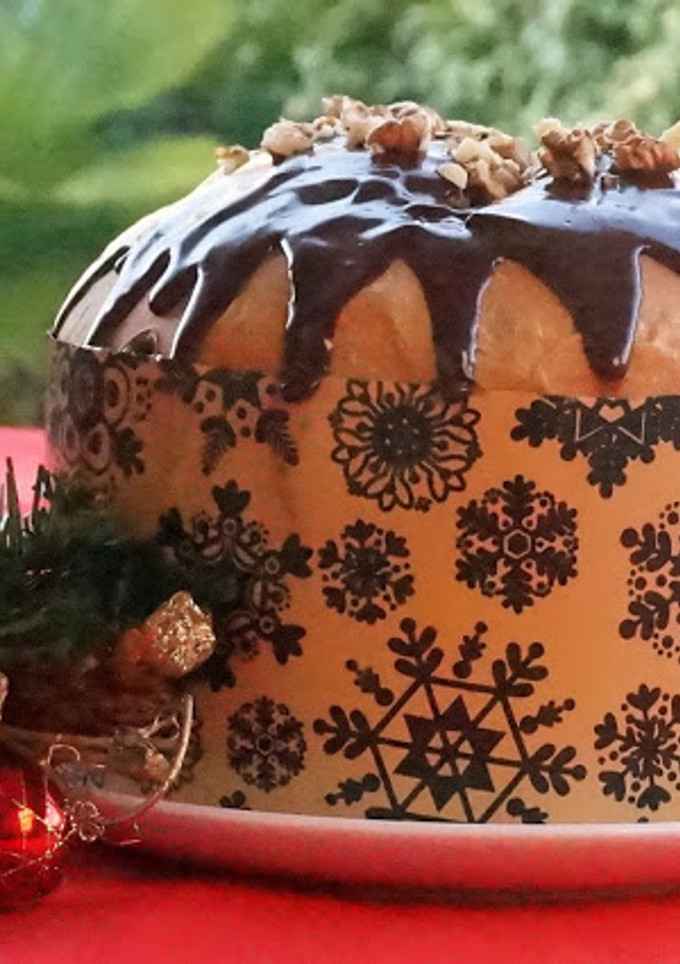 Una foto de Panettone o pan dulce sin azúcar (apto diabéticos)