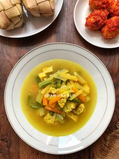 Foto resep Sayur labu siam dan tempe tanpa santan (Cocok untuk lontong/ketupat)