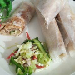 A picture of Arabic Shawarma.