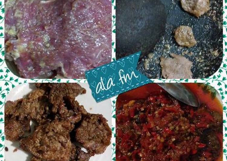 Anti Ribet, Memasak Dendeng Batokok Irit Untuk Jualan