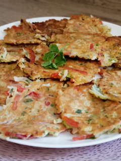 Una foto de Tortitas de repollo