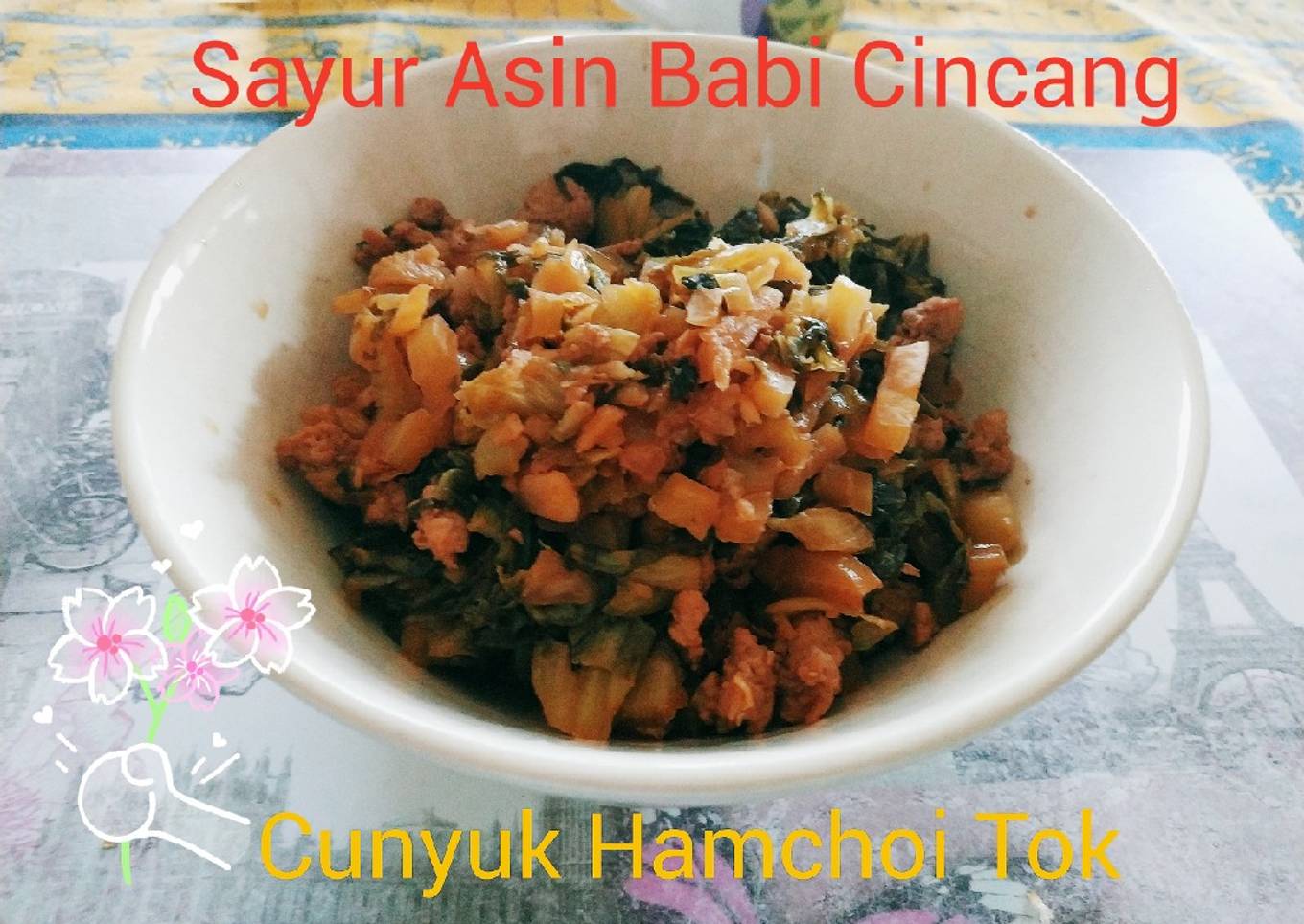 Sayur Asin B2 Cincang (Cunyuk Hamchoi Tok)