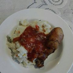 A picture of Savoury pap.