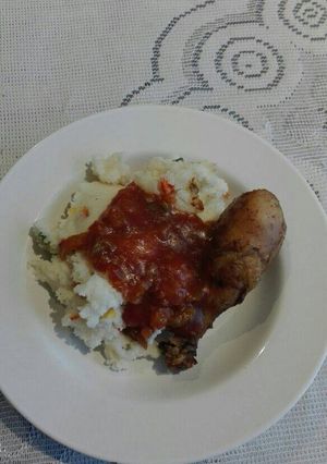 A picture of Savoury pap.