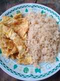Attieké omelette 🍳