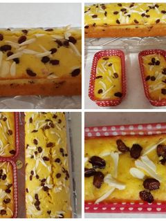 عکسی از دستور کیک کشمشی و بادام فاطمه پز🥮