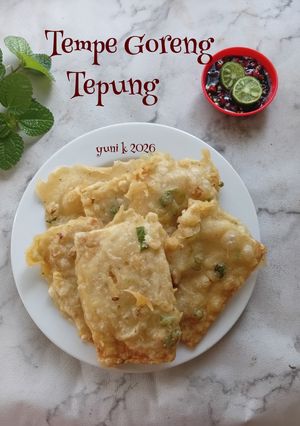 Foto resep Tempe Goreng Tepung