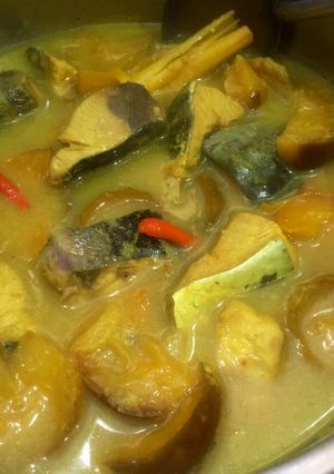 Foto resep 65. Ikan Tongkol Terong Asam Kuah Kuningala Reg’s Dish 🍽