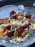 Ensalada colorida y rápida