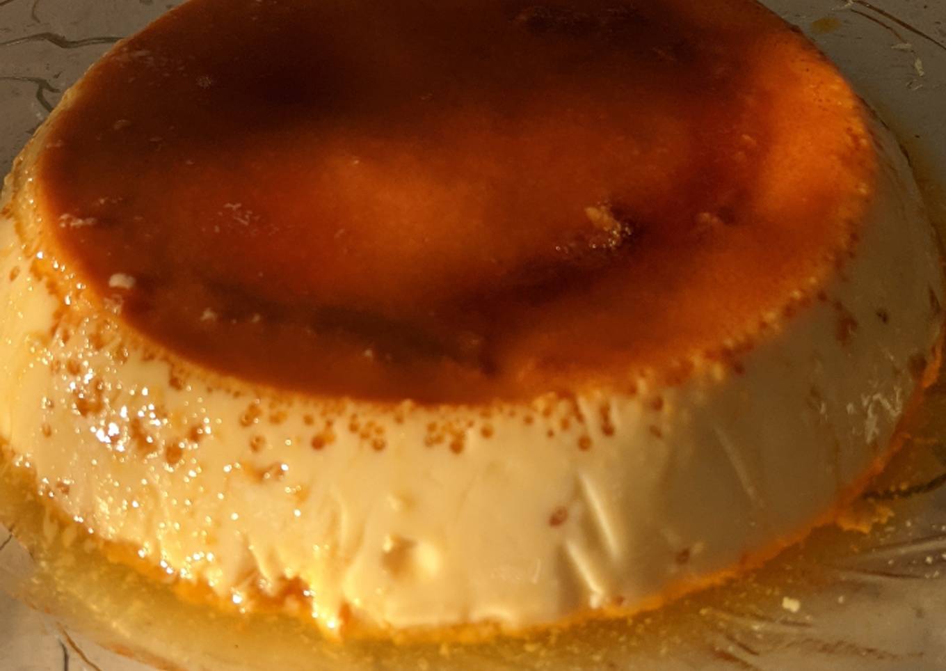 Flan de calabaza