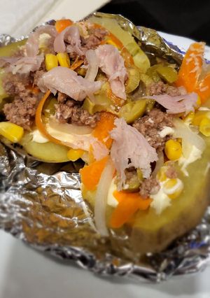 Una foto de Patata asada