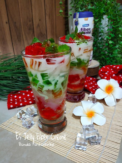 Foto resep Es Jelly FiberCreme