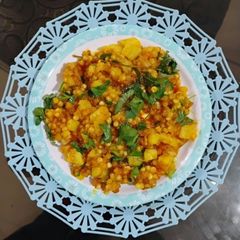 A picture of Sabudana Khichdi.