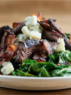 A picture of STEAK & SPINACH SALAD.