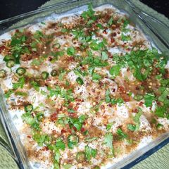 A picture of Boondi Chaat.