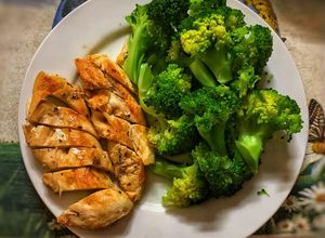 Hình của món Bữa tối eat clean.