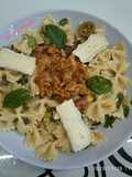 Farfalles aux thon et camembert