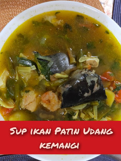 Foto resep Sup Ikan Patin Udang kemangi