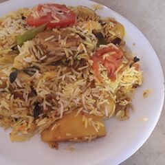 A picture of Bombay biryani.