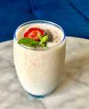 #eatclean: Banana Oat Almond milk Smoothie