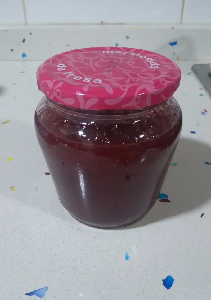 Una foto de Mermelada de fresa...PERFECTA!