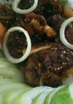 Foto resep 🍗ayam kriuk saus la ala💁