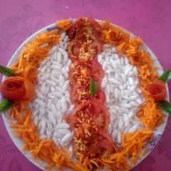 A picture of Puffed rice salad.