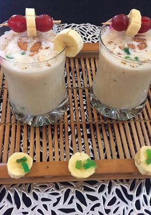 A picture of Banana shake.