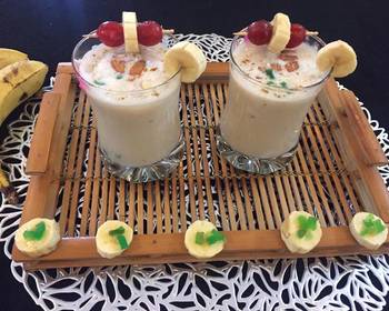 The New Way Cooking Recipe Banana shake Most Delicious