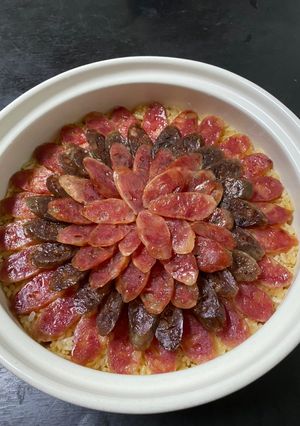 臘腸煲飯 的食譜成品照片