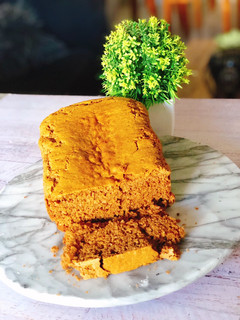 Una foto de Budín integral de jengibre