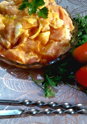 عکسی از دستور مرینت جوجه کباب (اتیشی)