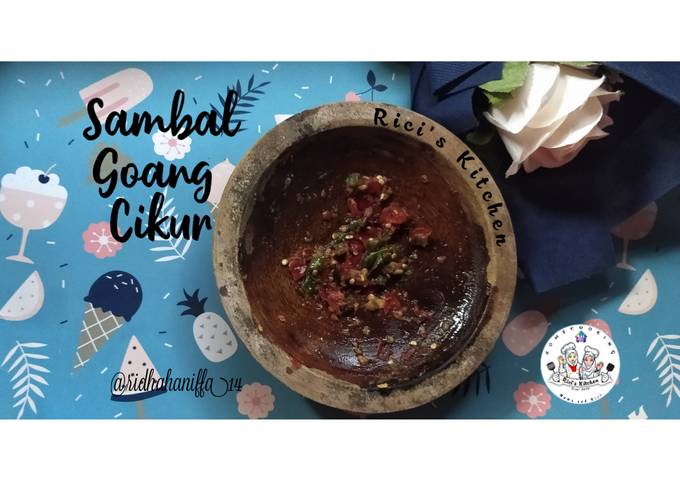 Sambal Goang Cikur