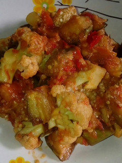 Foto resep Sambal Rumpi 😄 (terong,bunga kol,wortel sambalado)