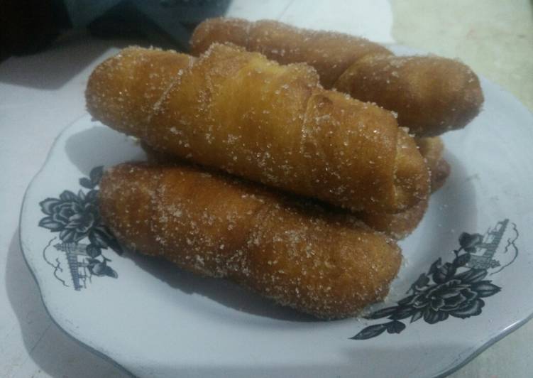 Donat Korea (bentuk ngasal)