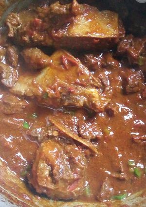 A picture of Beef wet fry #festiveseasoncontestkakamega #authormarathon.