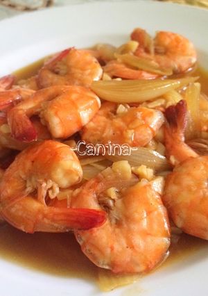Foto resep Udang Saus Tiram