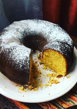 Una foto de Budín de Mandarinas