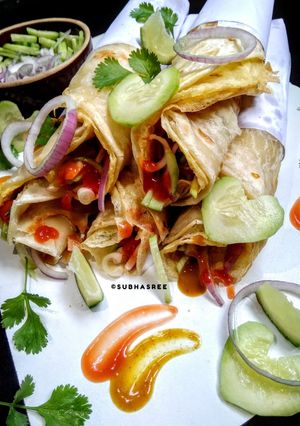 এগ রোল(egg roll recipe in Bengali) রেসিপির প্রধান ছবি