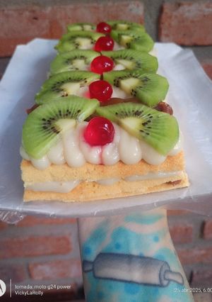 Una foto de Postre de pionono