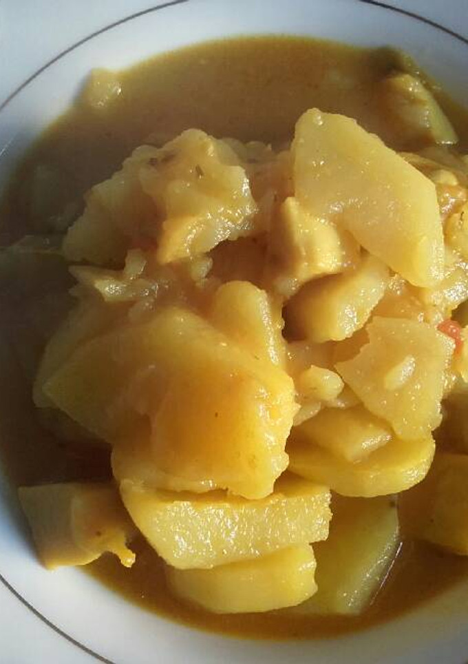 Una foto de Patatas con choco