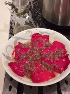 Una foto de Pimientos rellenos a mi manera!!!!